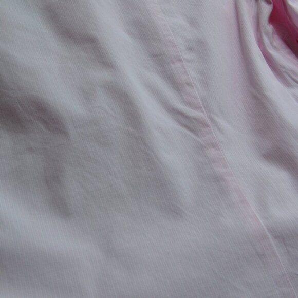 Lilly Pulitzer Pink Pinstripe Ruffle Collar Dress Long Sleeve Size 0 - Picture 14 of 14